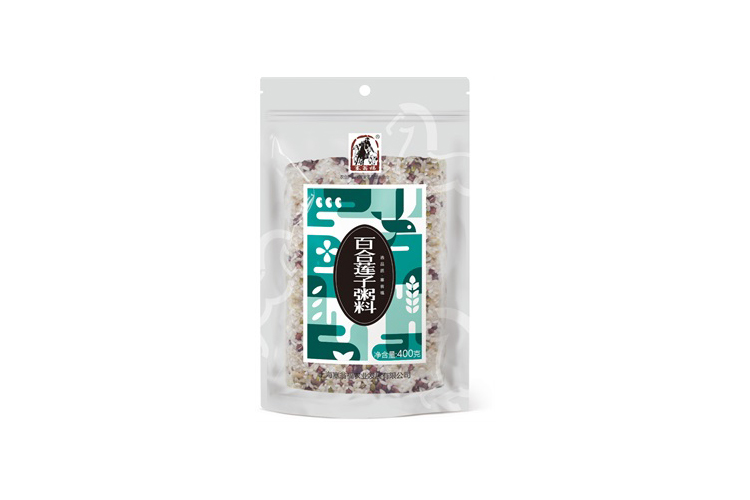 SAIWENG FU LILY LOTUS SEED PORRIDGE VACUUM PACK 400G
